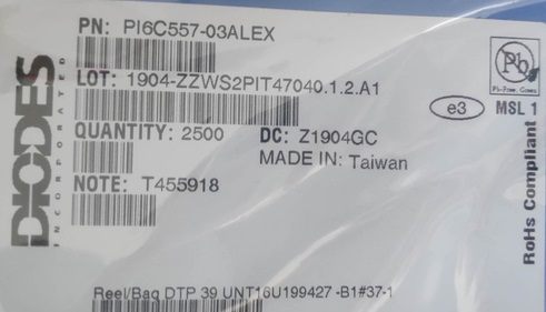要买优良的PI6C557-03ALEX时钟发生器就到博金凯科技-口碑好的PI6C557-03ALEX