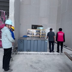 西安康诺3吨反渗透水处理设备主机实拍