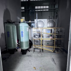 水处理设备运输加固防护作业实拍