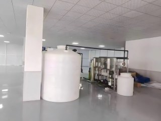西安激光切割厂4吨反渗透净水主机安装完工实拍