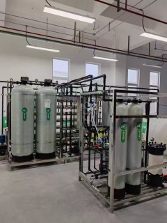 电子清洗超纯水设备 18MΩ·M超纯水制备设备案例图集
