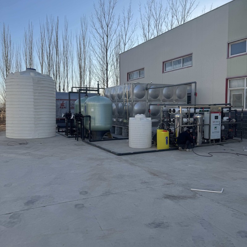 中卫农产品加工水处理设备 15T/H大流量反渗透设备