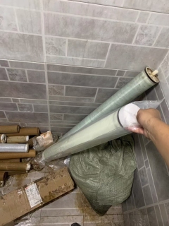 西安润膜 4040RO 膜拆卸作业