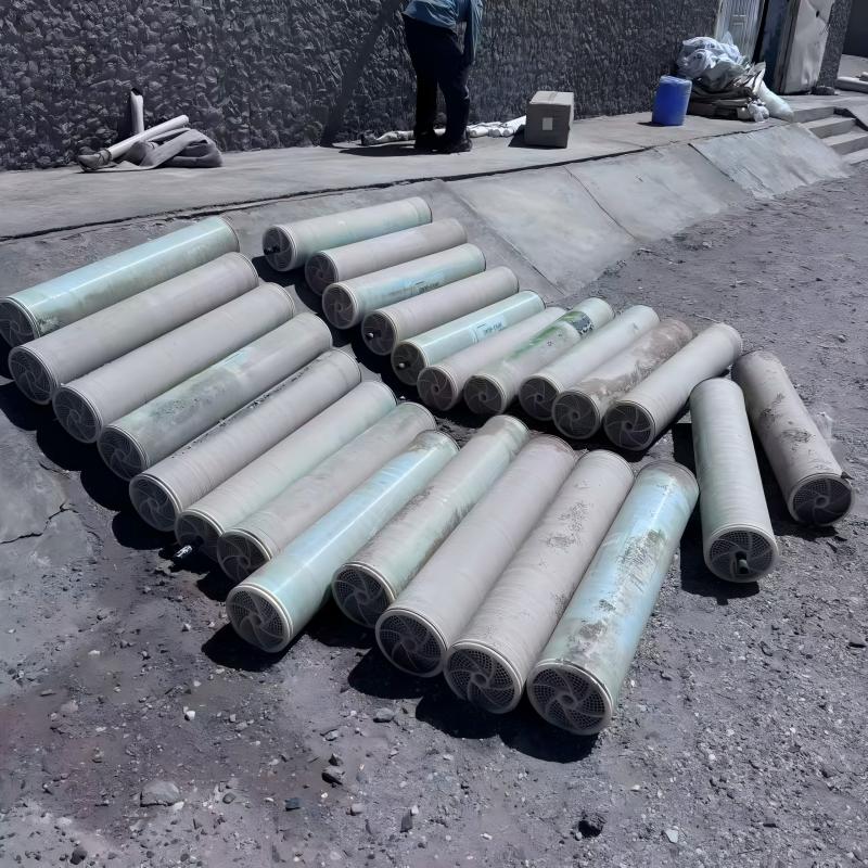 敦煌地质博物馆 30T/H 反渗透设备海德能 RO 膜更换现场｜西安康诺环保